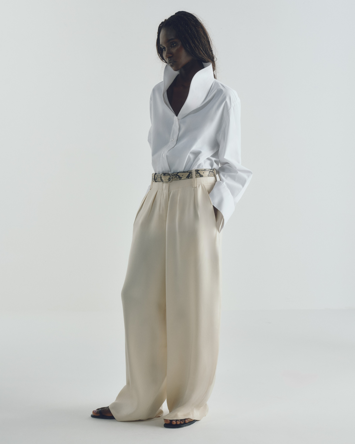 Calça Oriental Creme