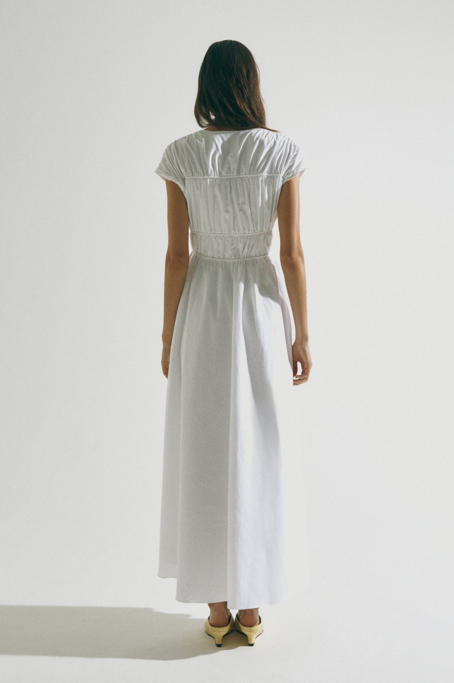 Vestido Laços Ajustáveis Branco